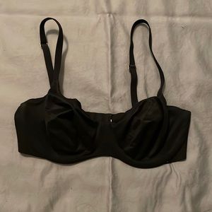 Victoria's secret  black cupless bra size 34DD